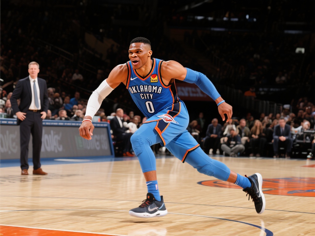 威少蓄能爆发:戴格诺特盛赞其比赛能量与斗志 威斯布鲁克不仅是一名篮球运动员,更是篮球